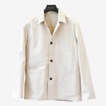 New & Lingwood Cream Cotton Carpenter Jacket