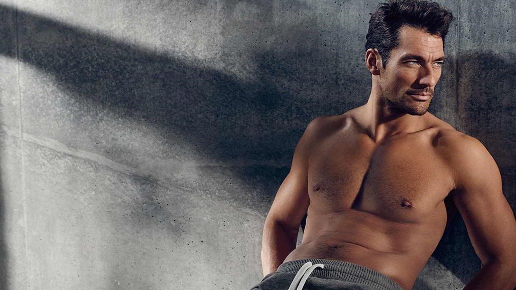 This is how David Gandy stays in shape