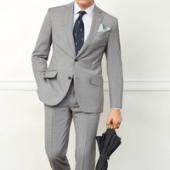 Richard James Hyde Suit in Double Pinstripe
