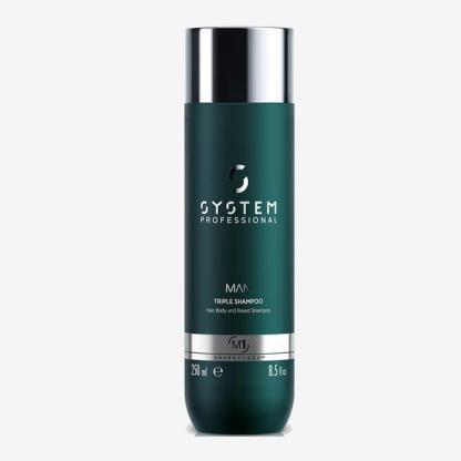 System Professional Man Triple Shampoo