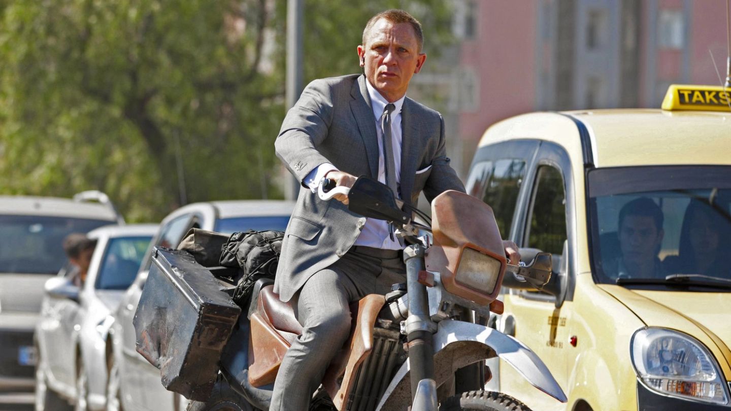 Here’s every motorcycle James Bond has ever revved up