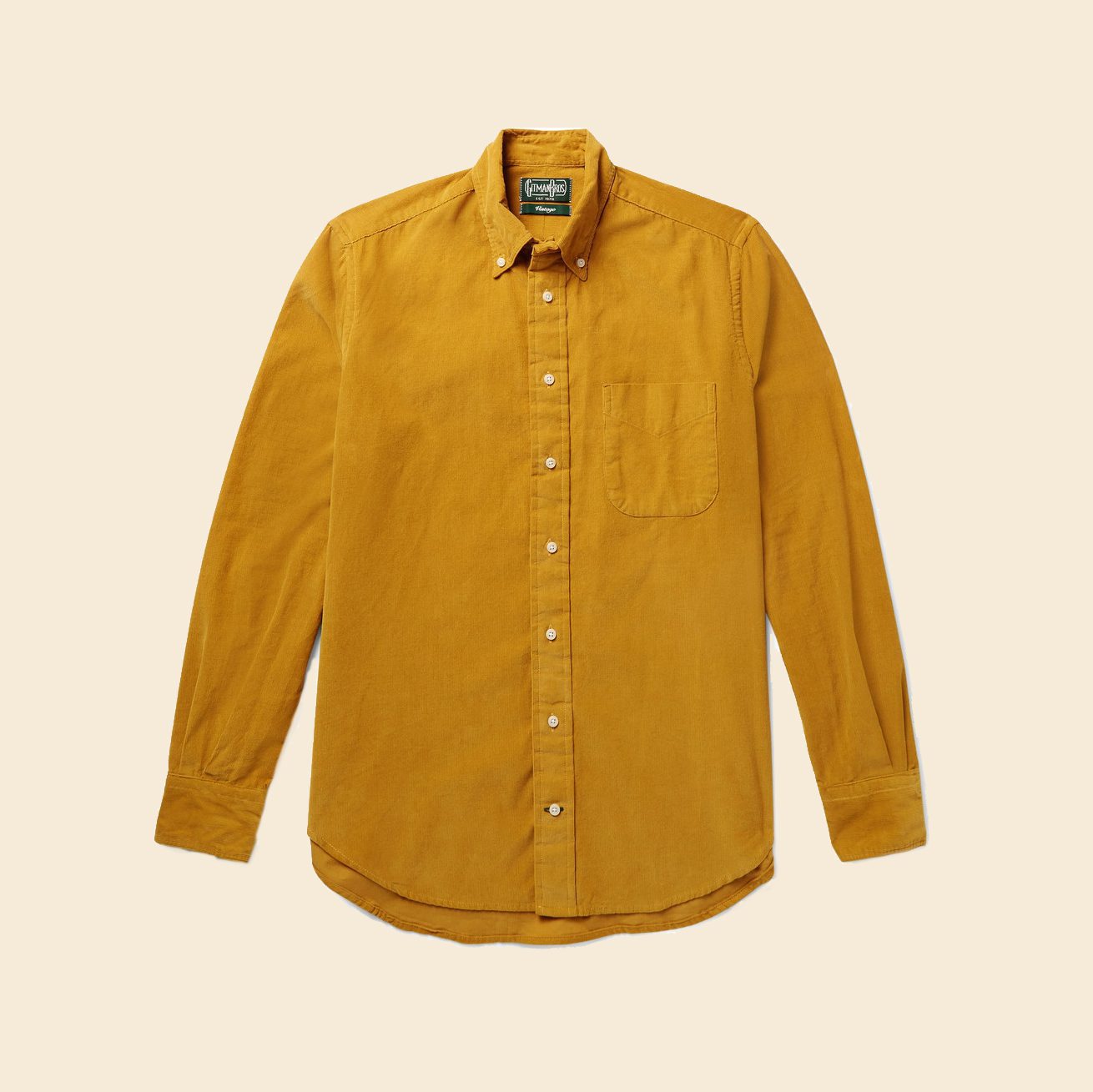 Gitman Vintage Slim-Fit Button-Down Collar-Corduroy Shirt