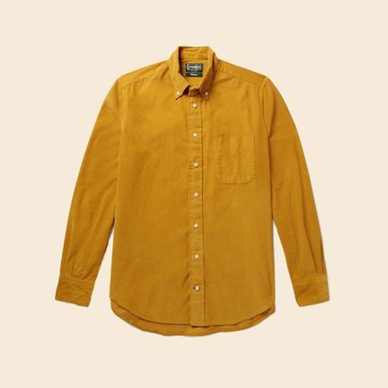 Gitman Vintage Slim-Fit Button-Down Collar-Corduroy Shirt