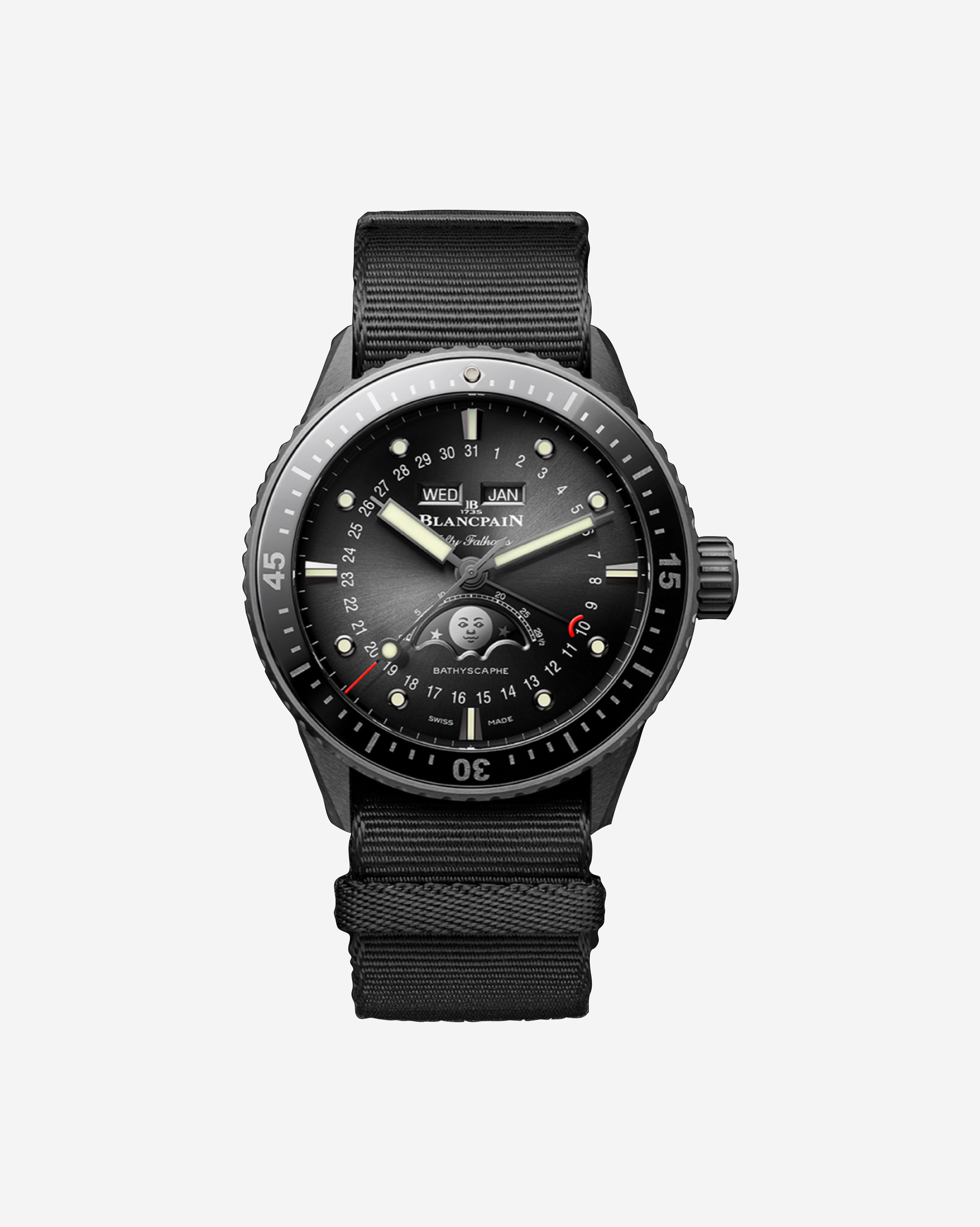 Blancpain Bathyscaphe Quantième Complet Phases de Lune