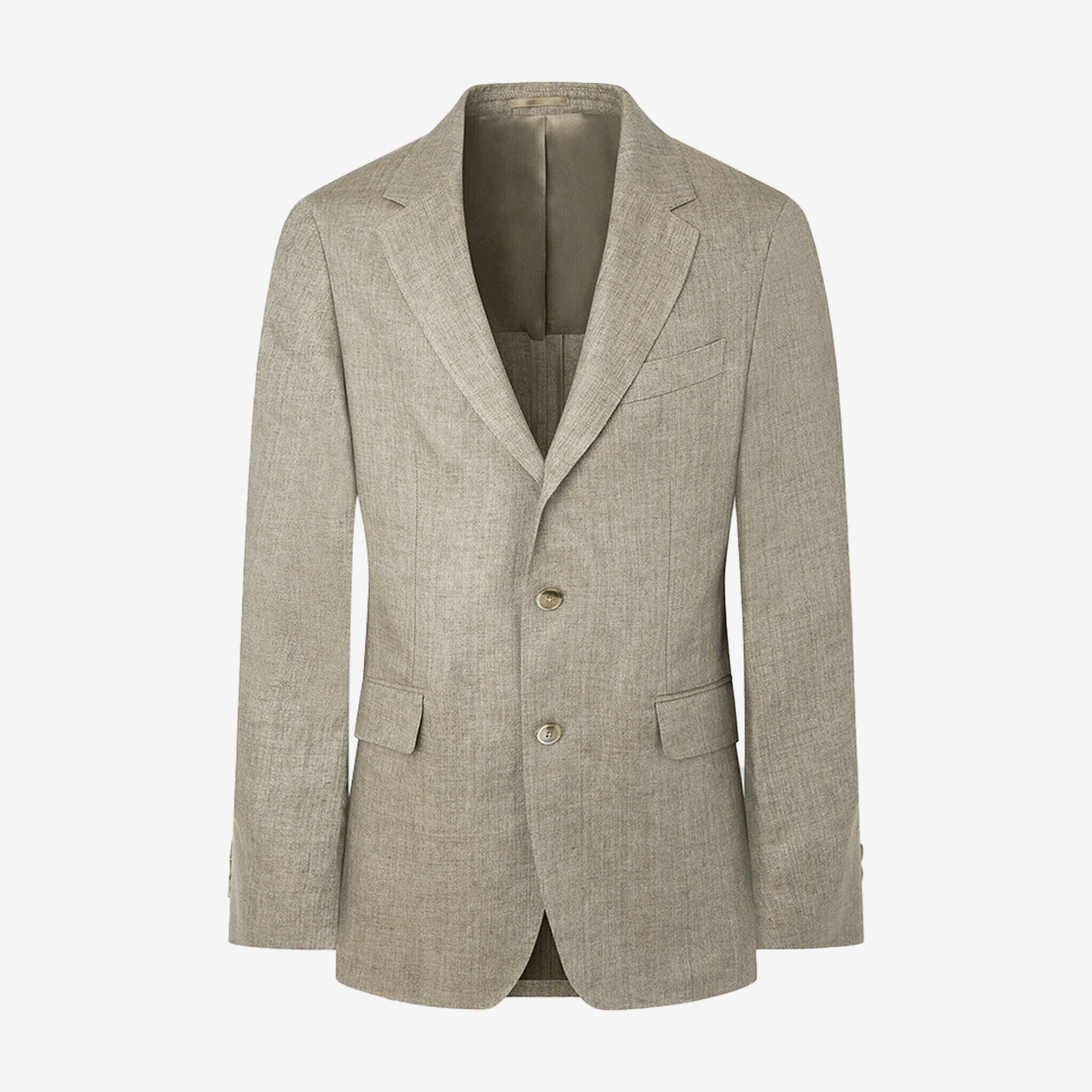 Hackett Classic Fit Linen Blazer