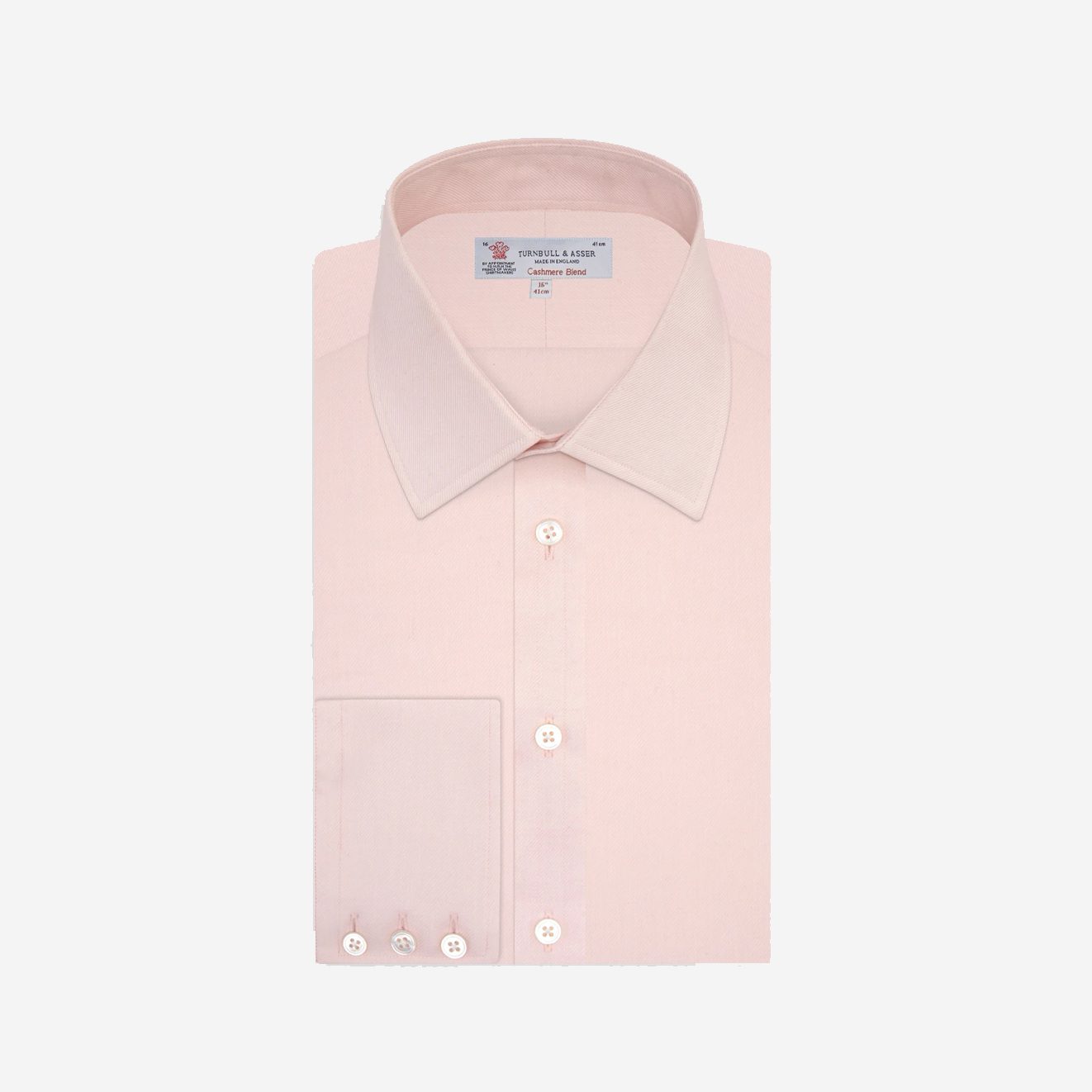 Turnbull & Asser Pink Cashmere Shirt