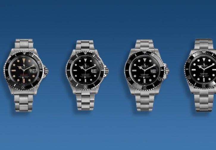 evolution of rolex submariners
