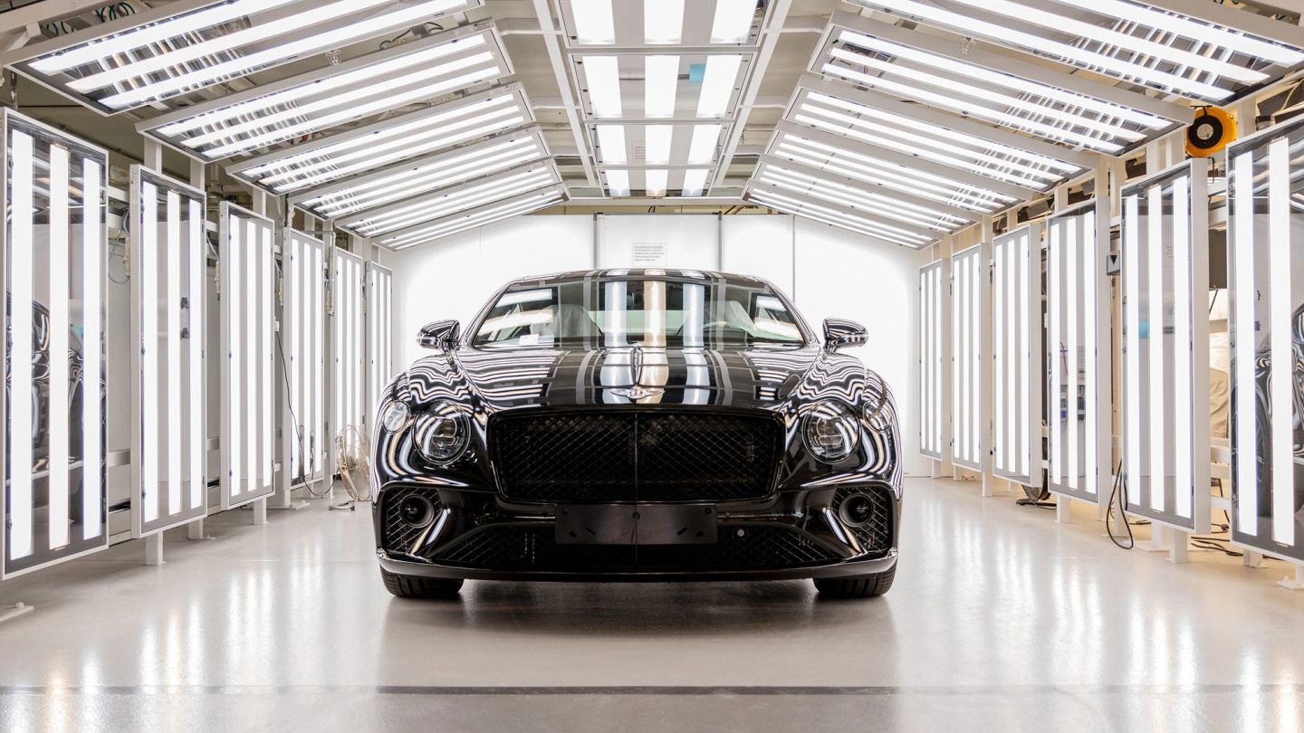 For Bentley’s 100th Anniversary, take a spin along their people-powered assembly line