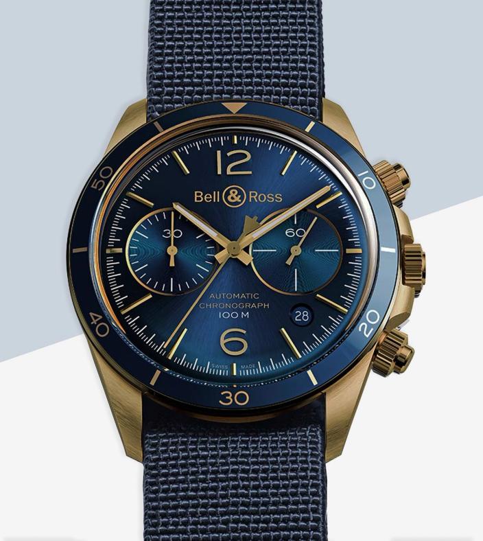 Bell & Ross BRV2-94 Aéronavale Bronze