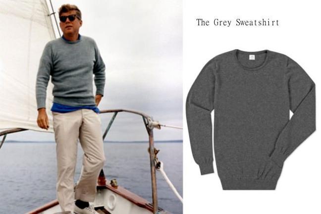 JFK - Grey Swaetshirt