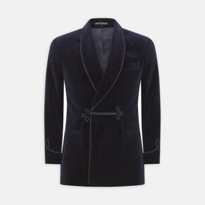 Turnbull & Asser Double-breasted Smoking Jacket