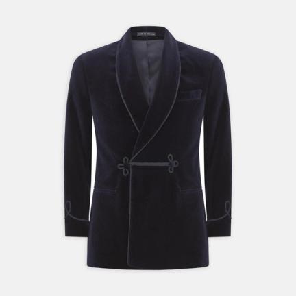 Turnbull & Asser Double-breasted Smoking Jacket