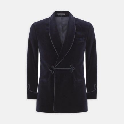 Turnbull & Asser Double-breasted Smoking Jacket