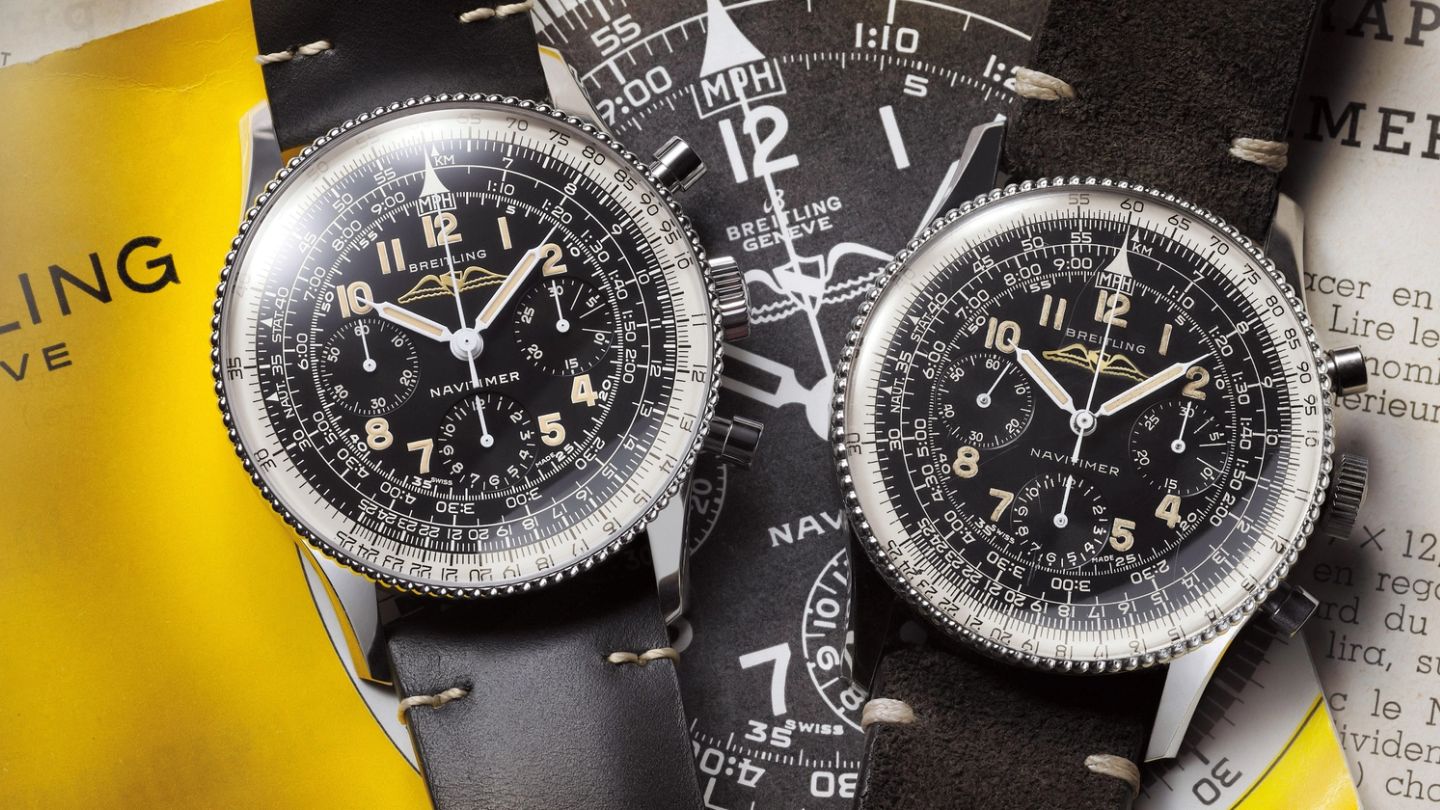 The evolution of the Breitling Navitimer