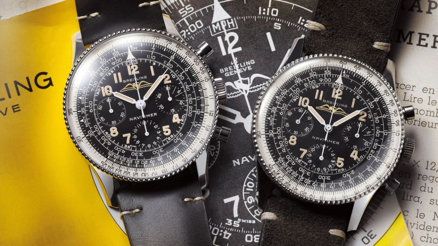 The evolution of the Breitling Navitimer