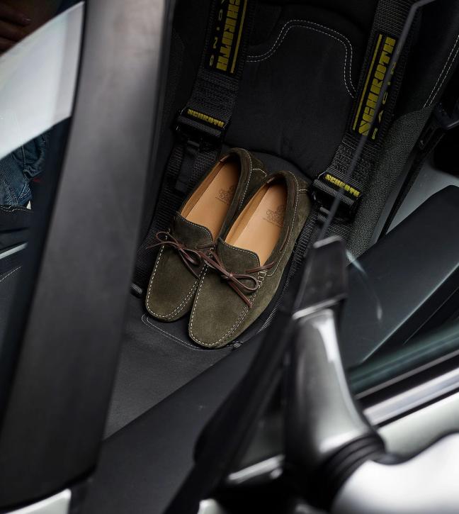 crockett jones driving shoes