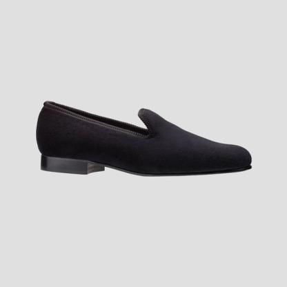 Crockett & Jones Plain Albert Slippers