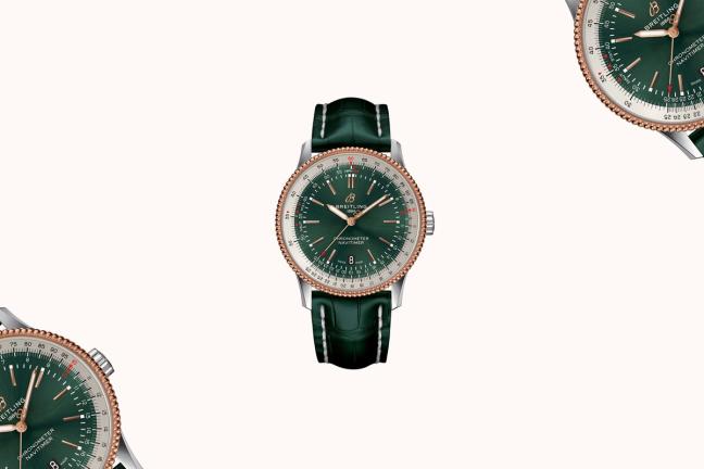 Harrods X Breitling Stainless Steel Navitimer