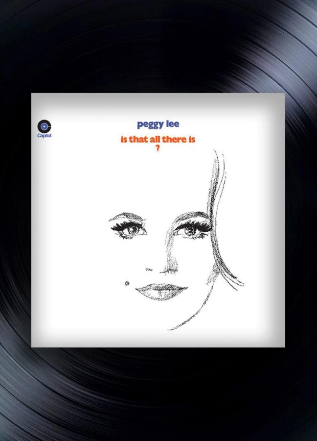 Album cover of Is That All There Is? by Peggy Lee