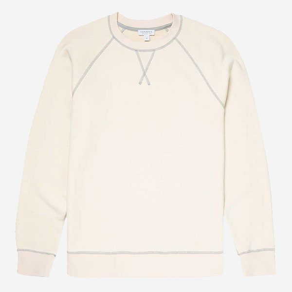 Sunspel Japanese Loopwheel Raglan Sweatshirt