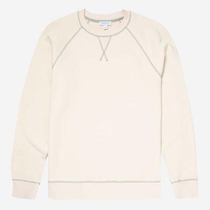 Sunspel Japanese Loopwheel Raglan Sweatshirt