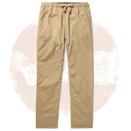Remi Relief Tapered Drawstring Trousers