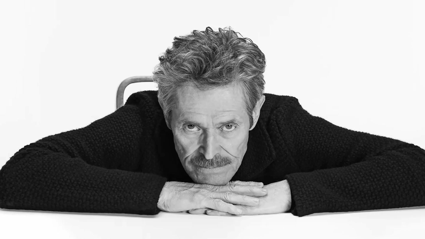 A long pour of Willem Dafoe