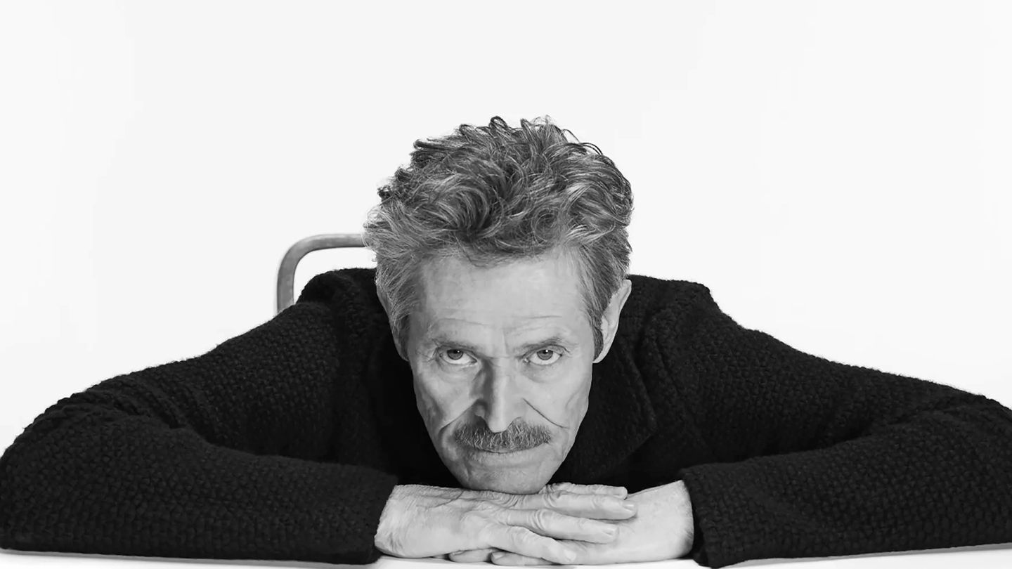 A long pour of Willem Dafoe