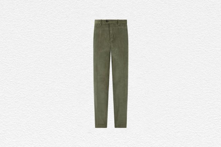 Sage Green Corduroy Trousers
