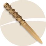 L’Objet Brass Turtle Letter Opener