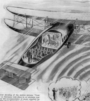 30 Greatest Moments In Aviation – First in-flight movie 1925
