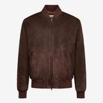 Tod's Pashmy suede bomber jacket