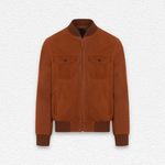 Brioni Suede Bomber Jacket