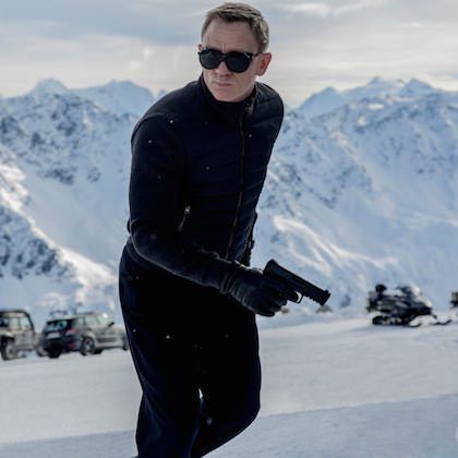 A teaser from the next Bond movie, Spectre