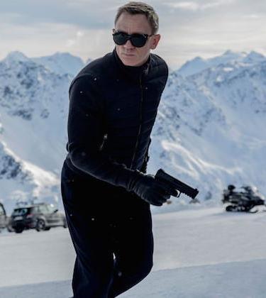 A teaser from the next Bond movie, Spectre