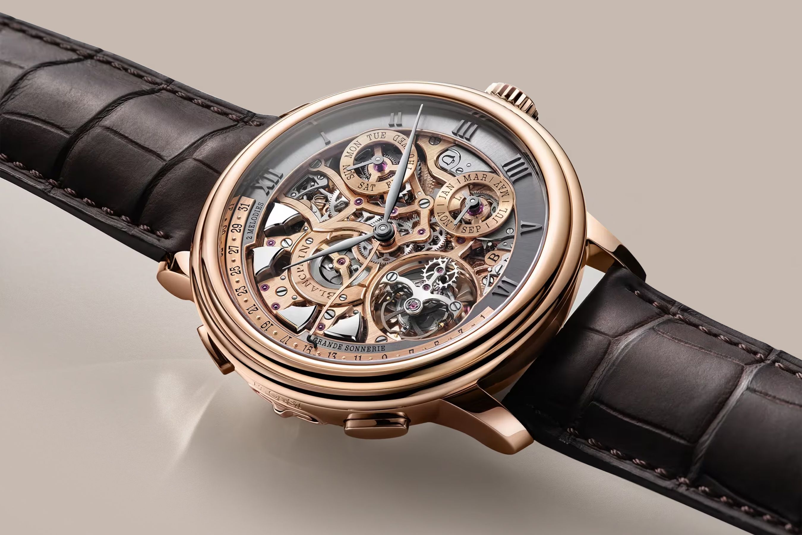 The new Blancpain Grande Double Sonnerie wristwatch