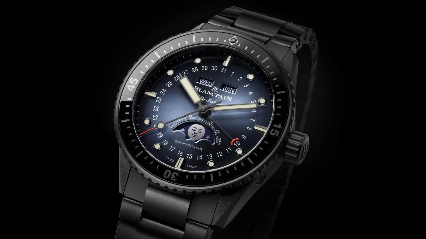 Blancpain’s latest Fifty Fathoms Bathyscaphe blends classic colours with contemporary intricacies