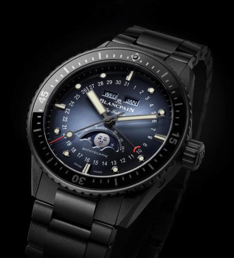 Blancpain’s latest Fifty Fathoms Bathyscaphe blends classic colours with contemporary intricacies