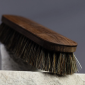 Wild Boar Hair Shoe Brush