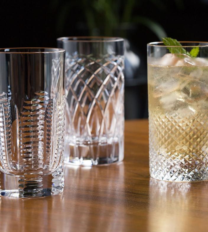 crystal glasses