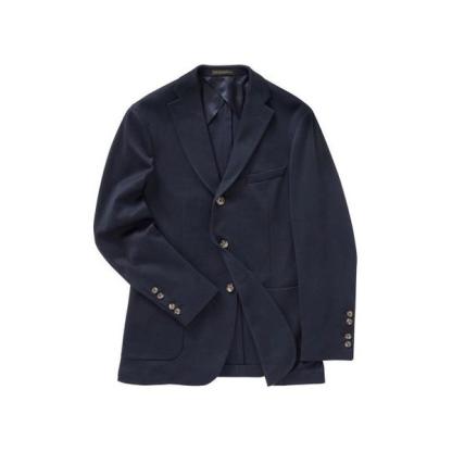 New & Lingwood Navy Jersey Jacket