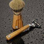 Zebrano Wood Shave Set
