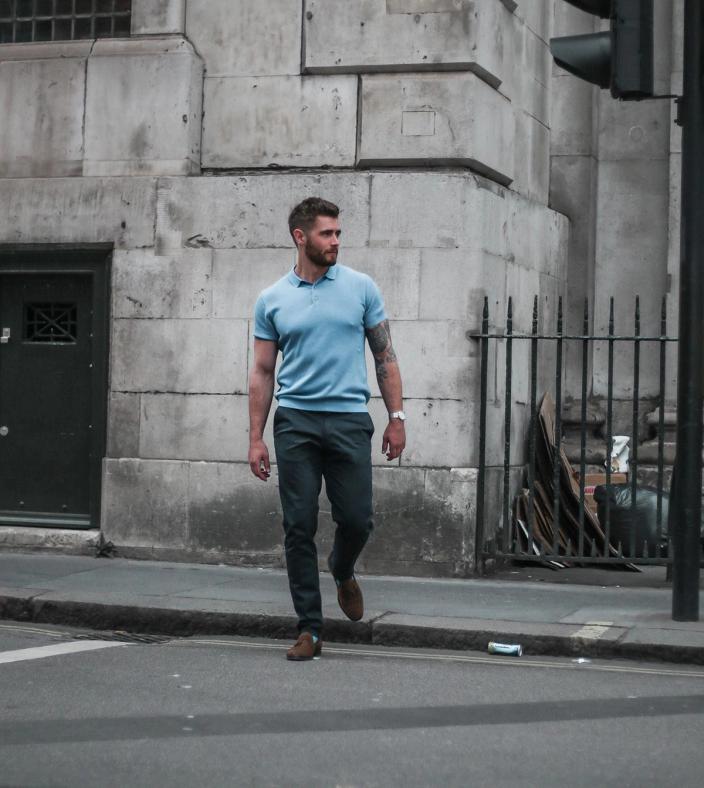 man walking