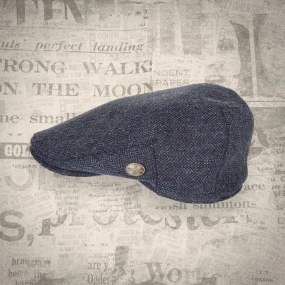 Le Chameau Tweed Flat Cap