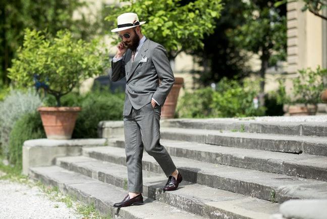 Pitti Uomo Panama Hat - Evgen Kovalenko - Gentlemans Journal