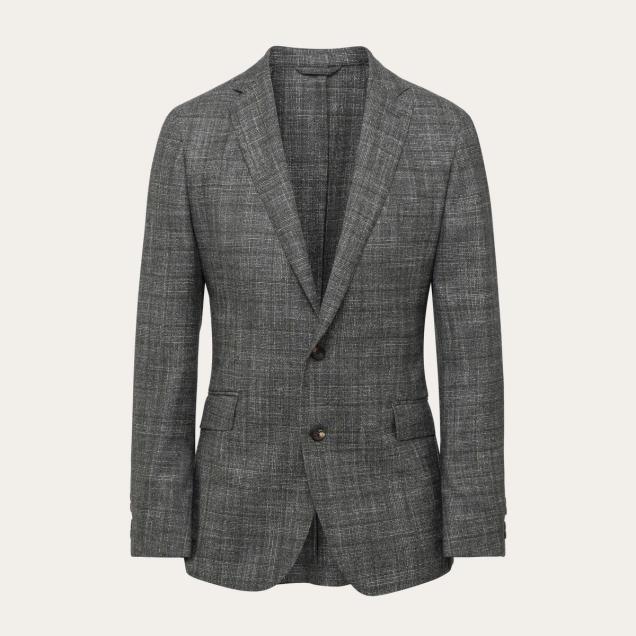 Wool, silk and cashmere blazer