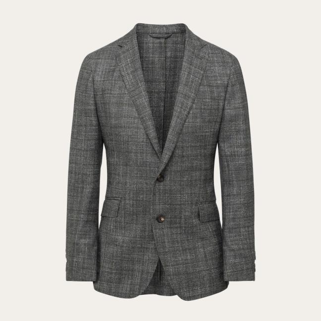 Wool, silk and cashmere blazer