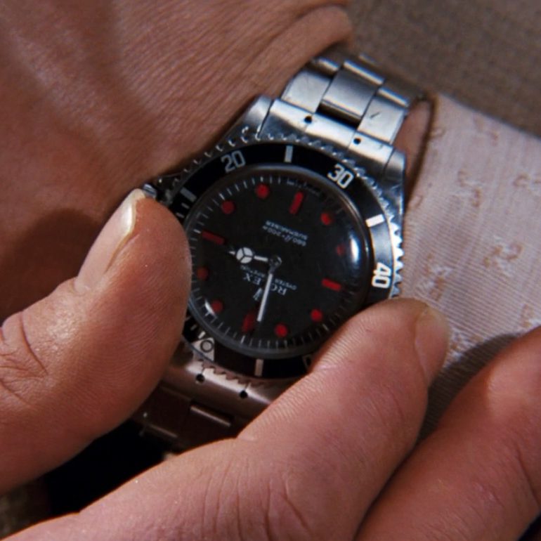 When did James Bond use his watch as a knuckleduster