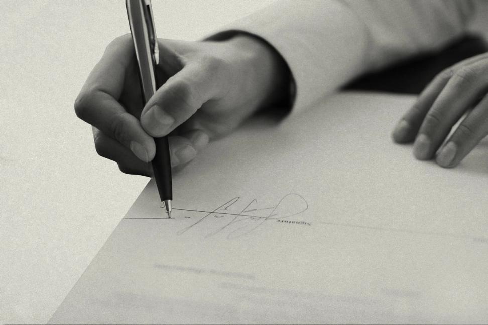 What does your signature say about you? | The Gentleman's Journal