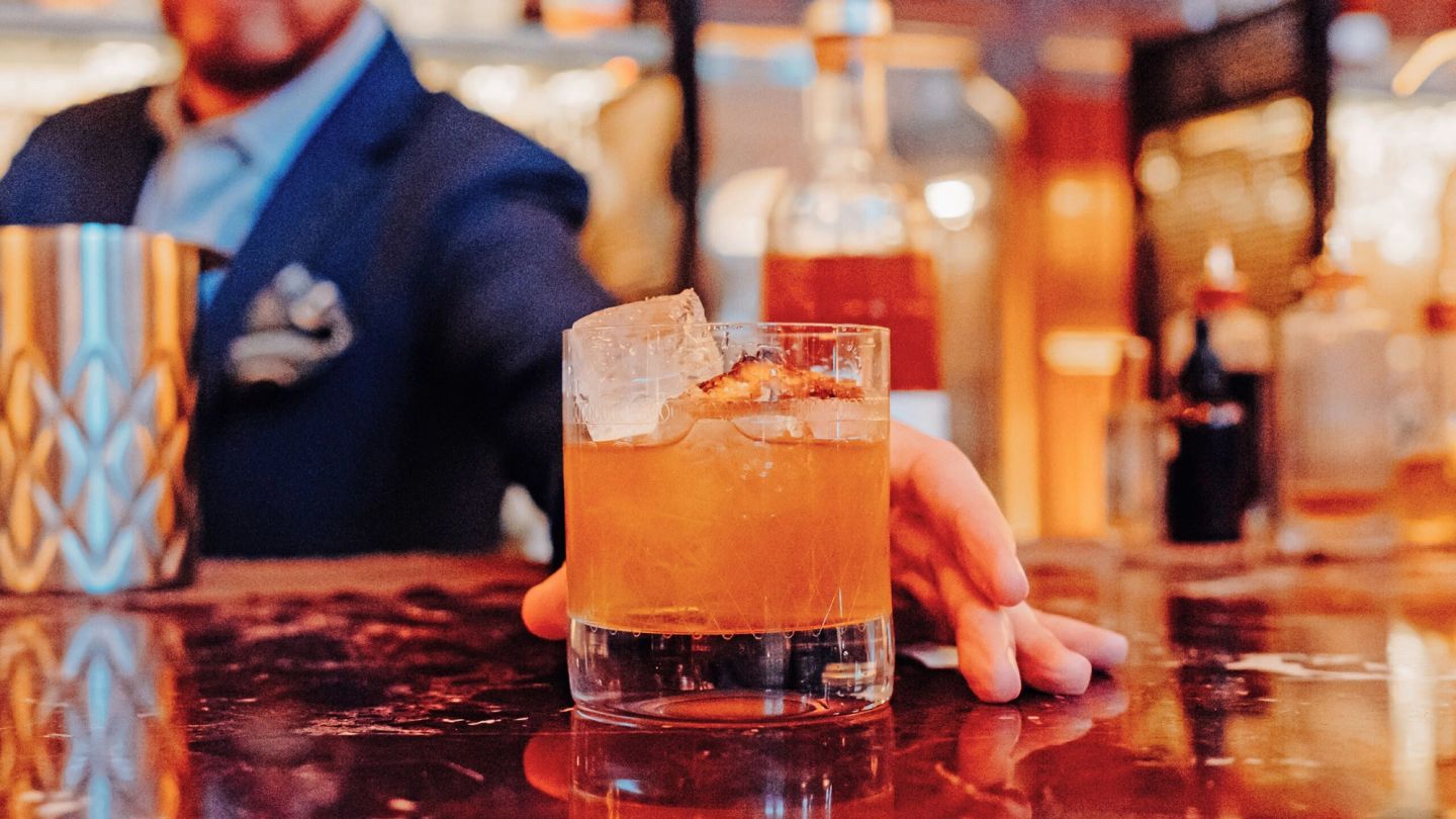 Cocktail of the Week: Booking Office 1869’s ‘Coachbuilt Fashioned’